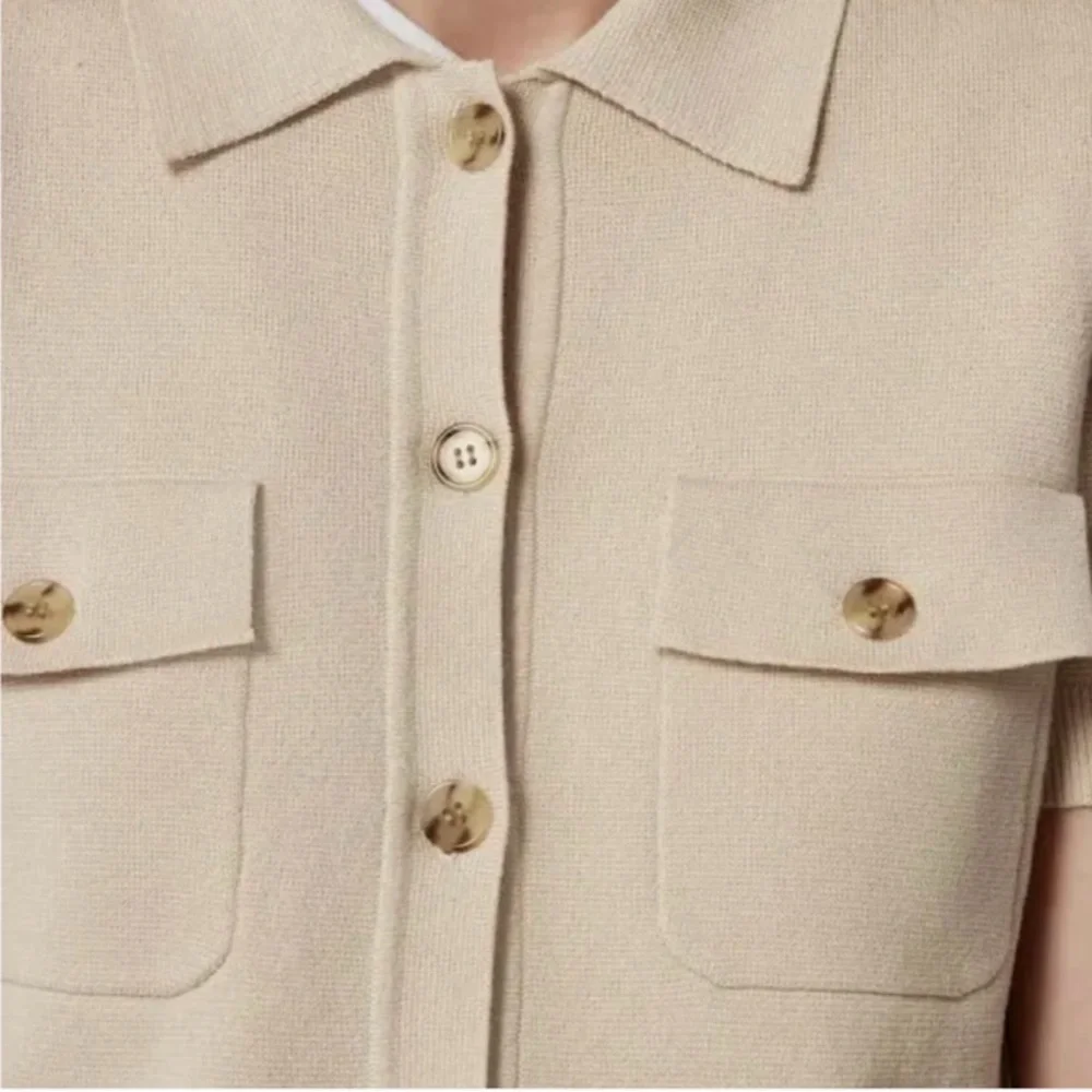 J. Crew Short-sleeve pocket cardigan - Picture 3 of 6